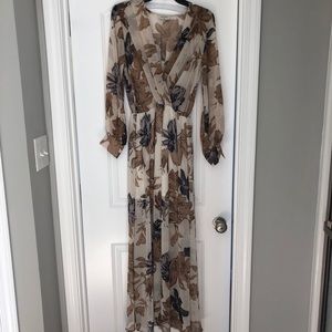 Red Dress floral dress